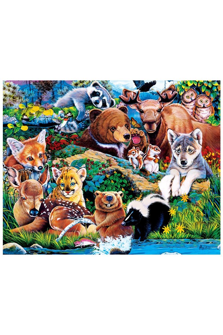 World of Animals 100pc Puzzles 4-Pack V1, Alternate, color, Multicolor