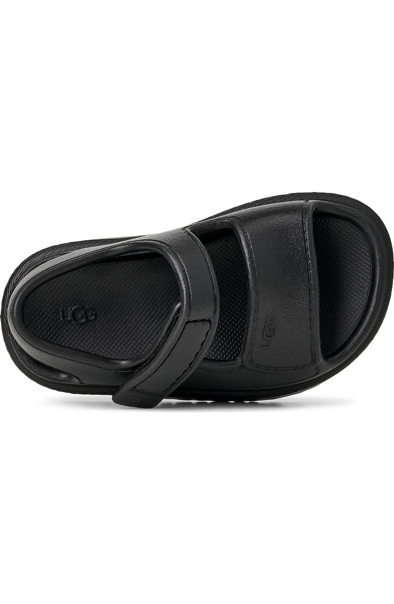 UGG<sup>®</sup> Kids' GoldenGlow Water Friendly Sandal, Alternate, color, Black