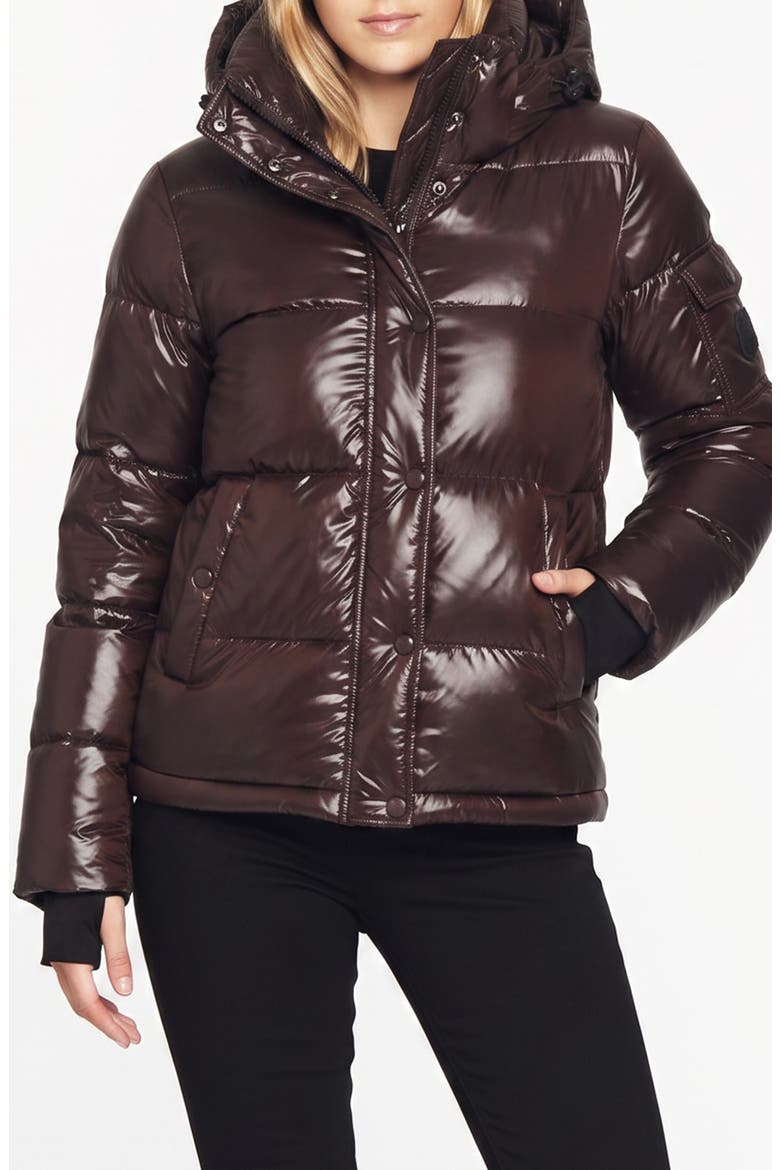 Ella Puffer Jacket, Main, color, ESPRESSO