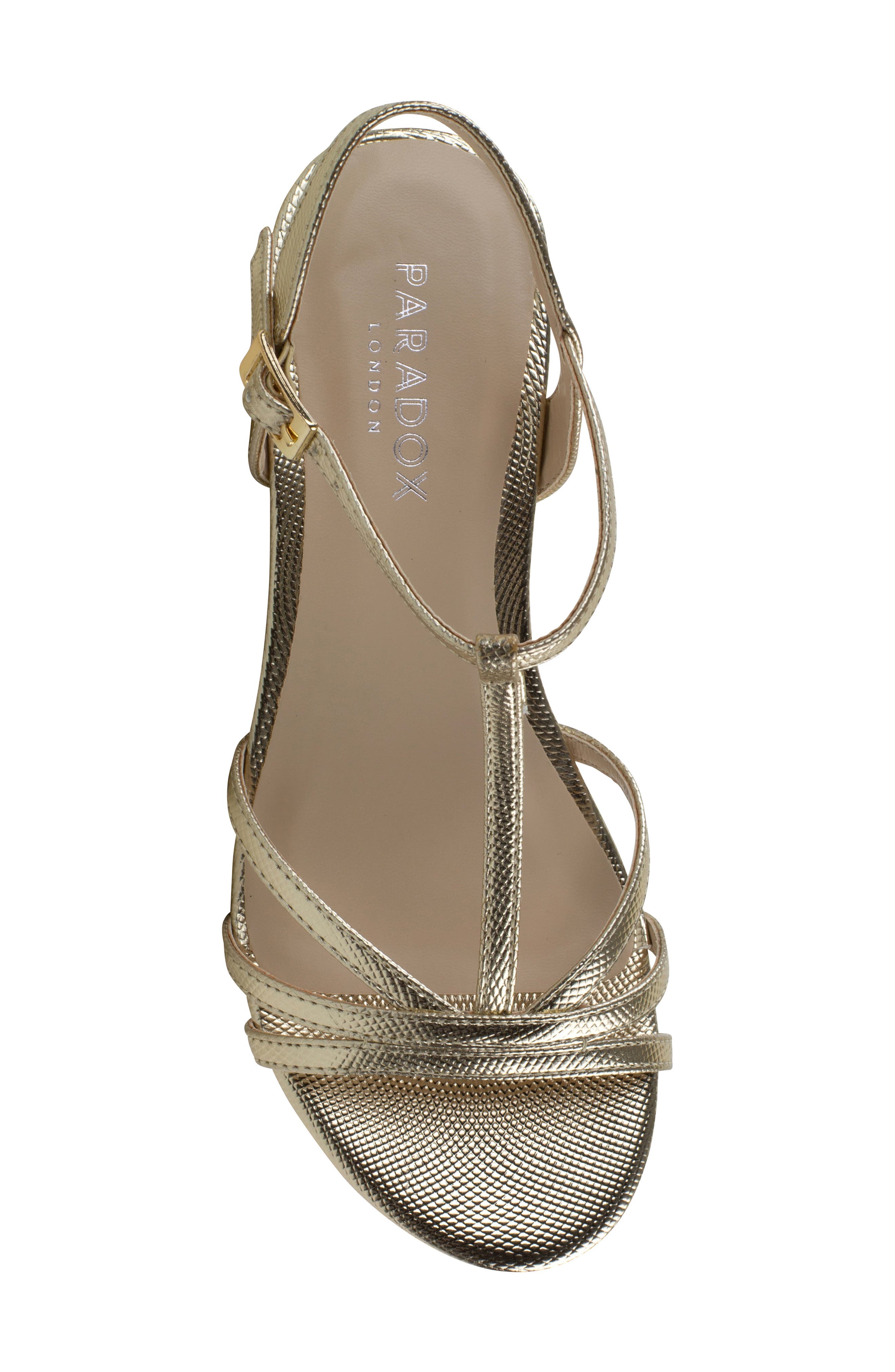 Tessa Wedge Sandal, Alternate, color, CHAMPAGNE