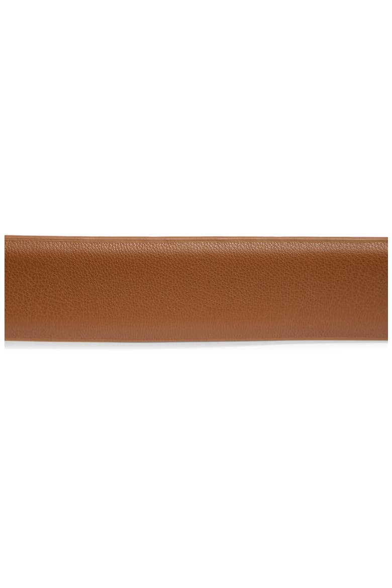 Triple Keeper Feather Edge Belt, Alternate, color, LUGGAGE