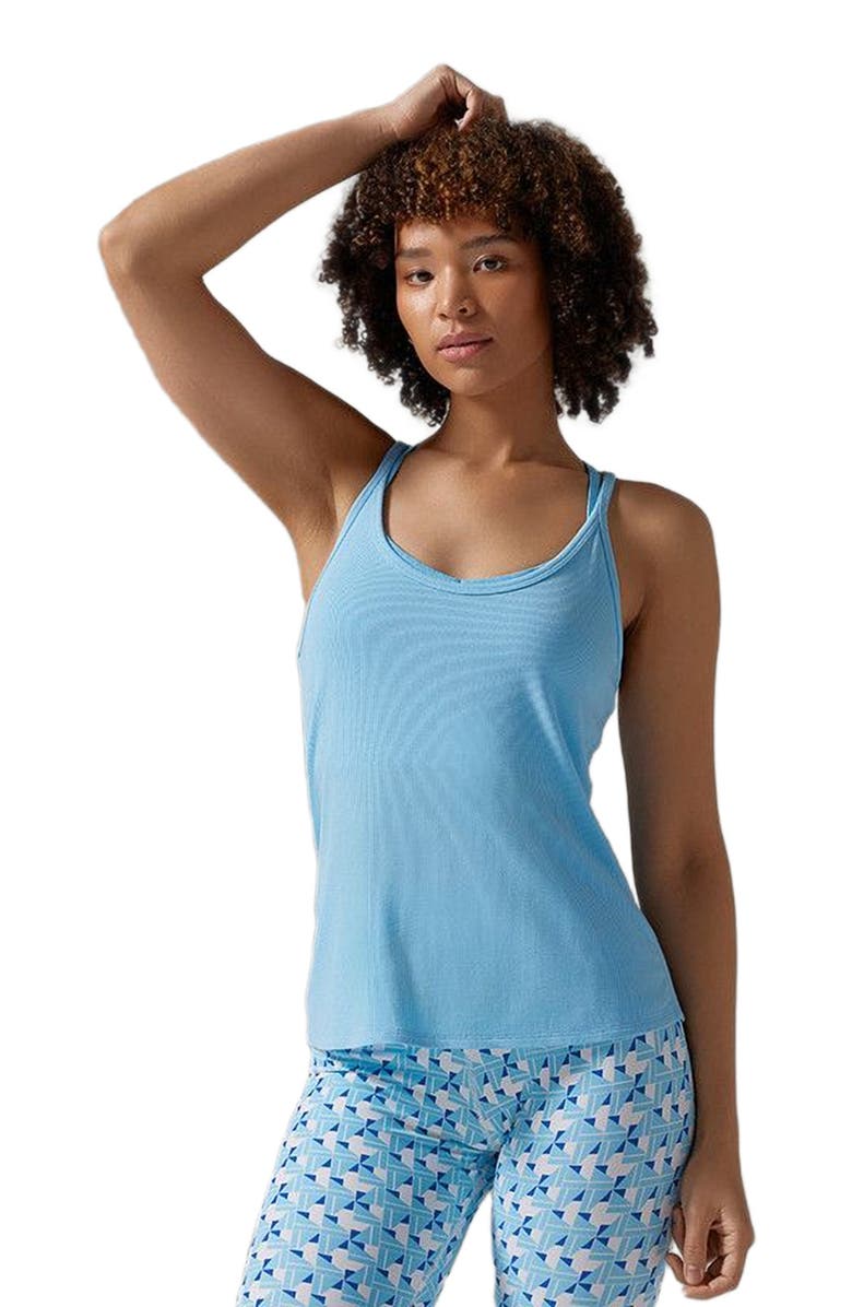 Tavi Power Racerback Tank, Main, color, Surf