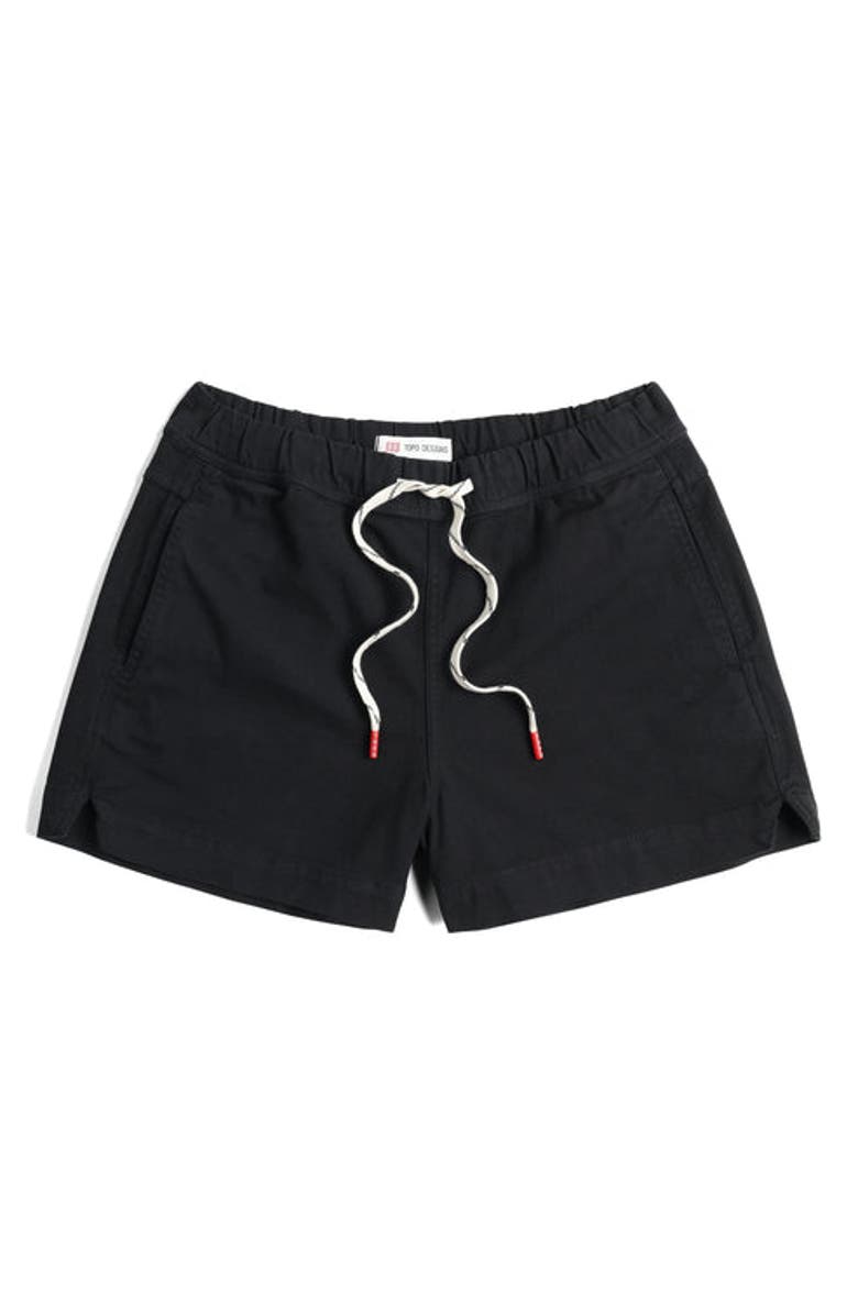 Topo Designs Women's Dirt Shorts, Main, color, Black