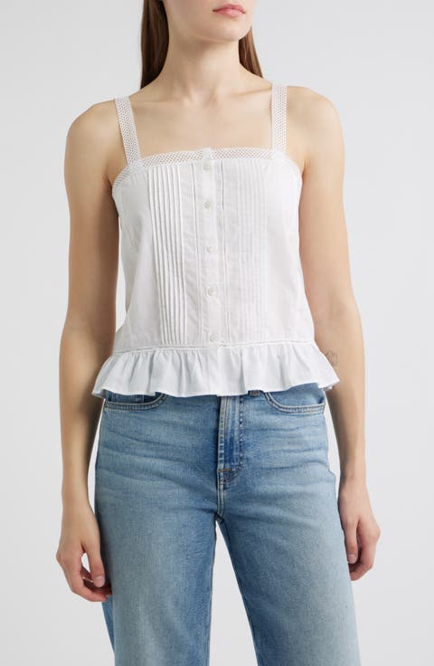 トップス Square Neck One-shoulder Tops Square Neck Tops for Women Short Sleeve Square Slim Fit Tees
