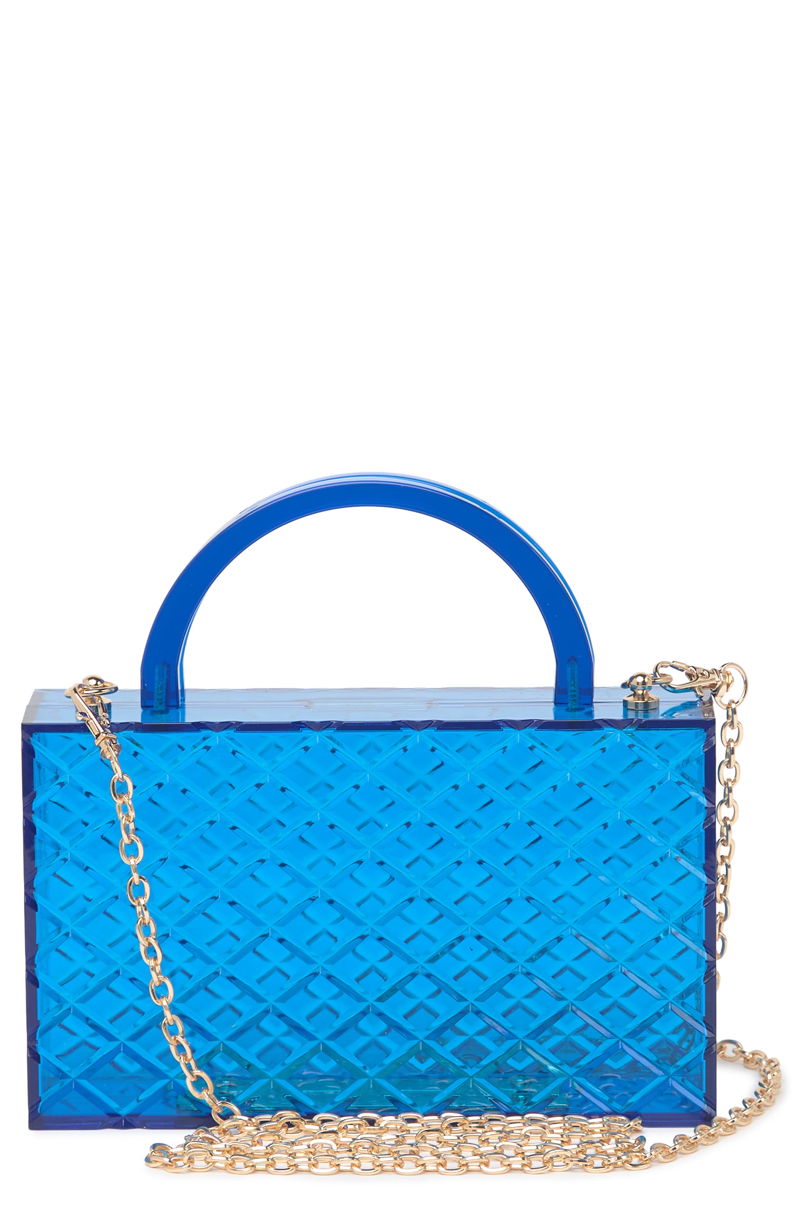 Stallion Evening Bag, Alternate, color, BLUE