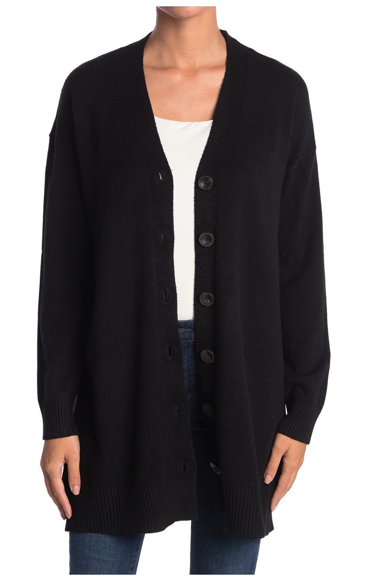 CYRUS V-Neck Button Front Cardigan, Alternate, color,