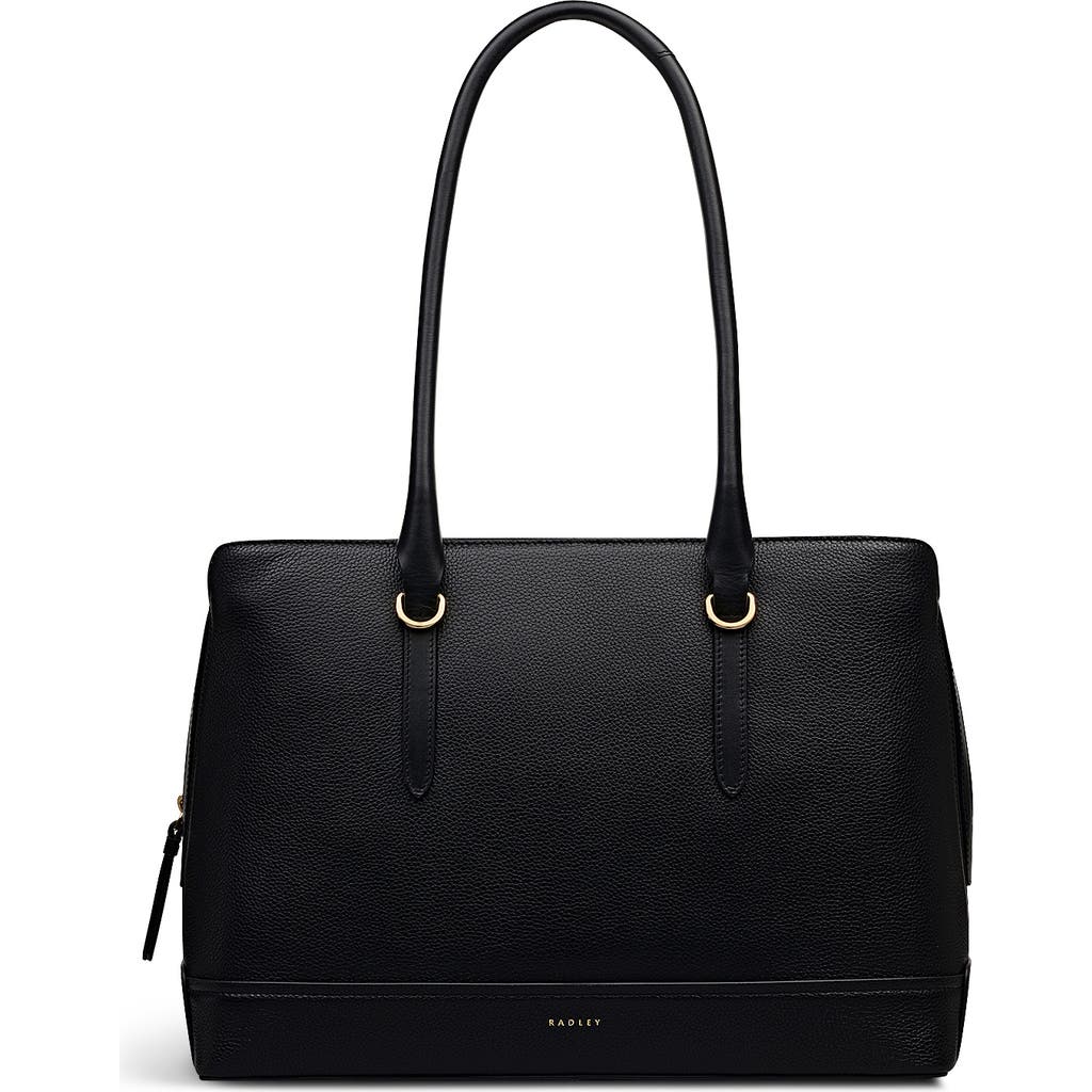 Radley Paddington Place Medium Ziptop Shoulder Bag In Black