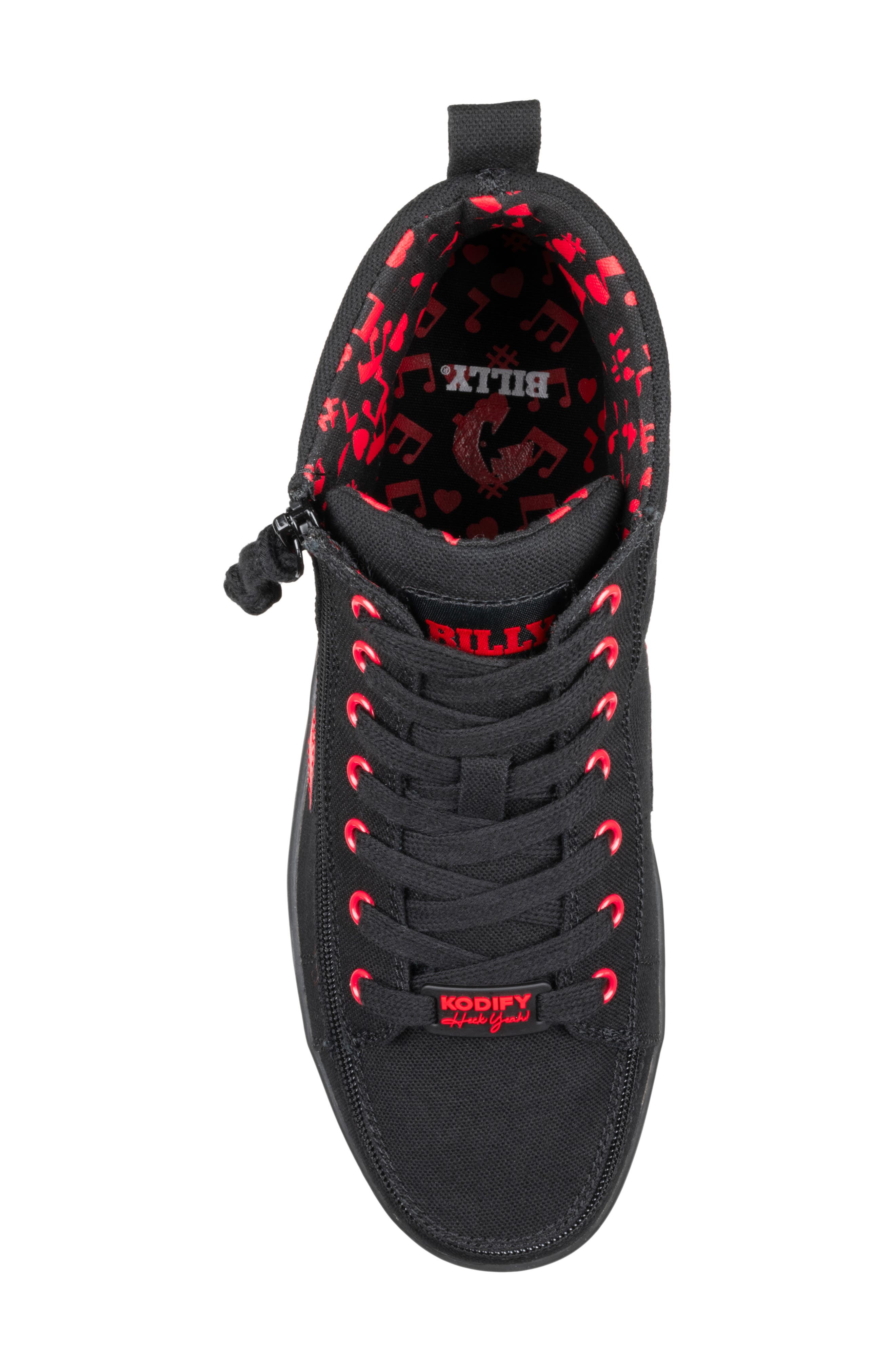BILLY Footwear Kodify Billy High Top Sneaker, Alternate, color, Kodify Black