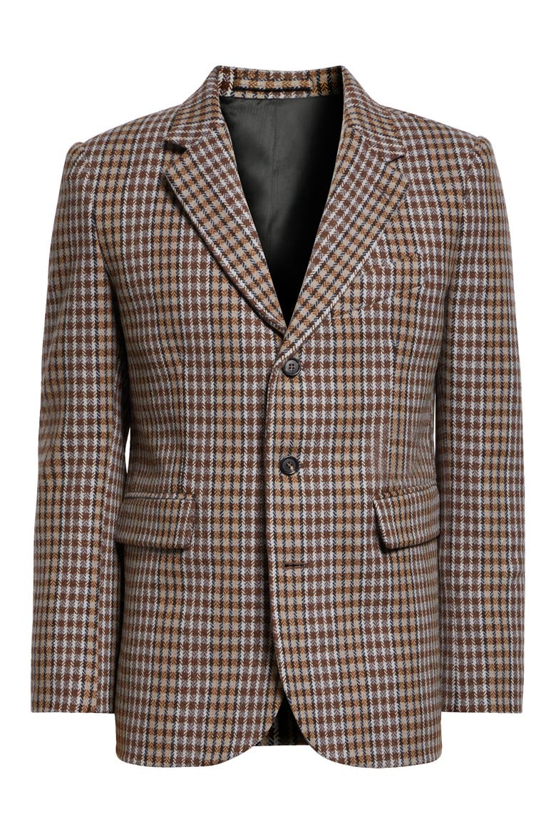 Marston Check Merino Wool Tweed Suit Jacket, Alternate, color, MULTI