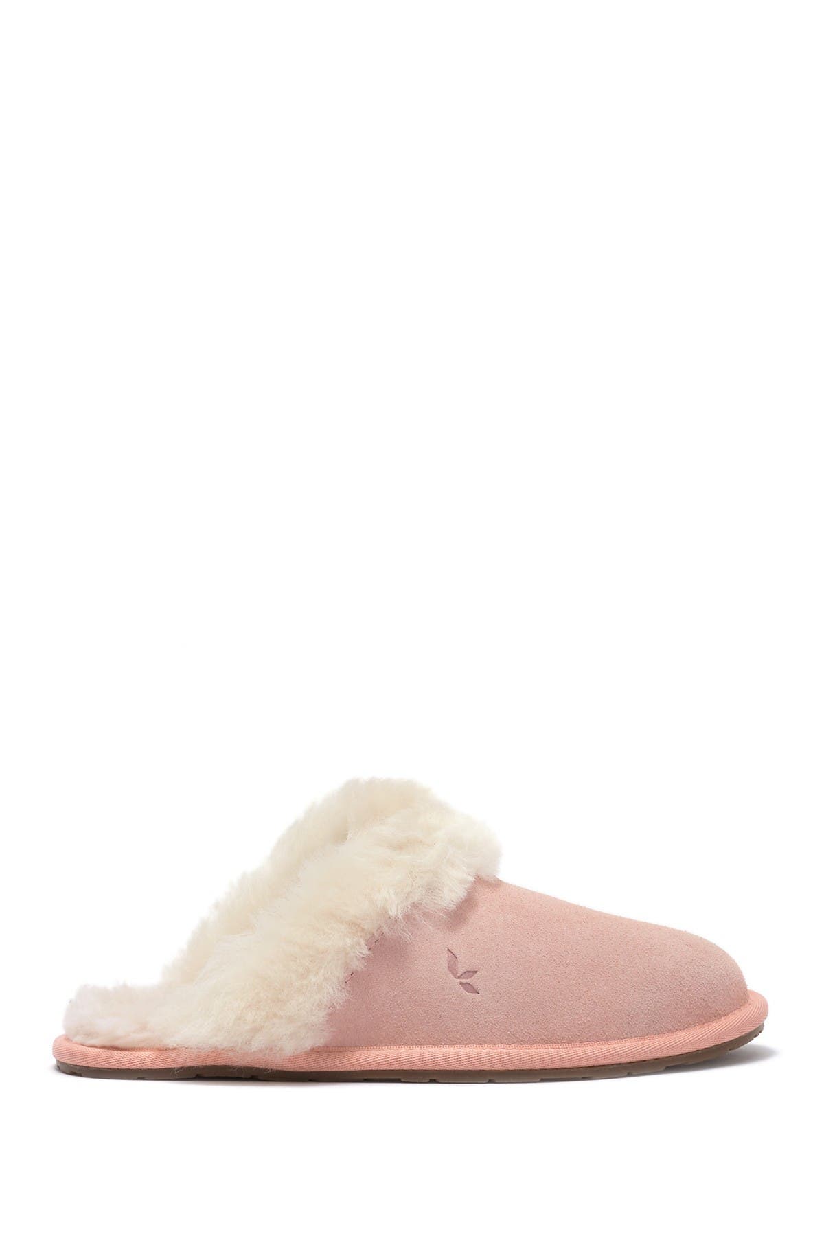 Milo Genuine Shearling Scuff Slipper, Alternate, color, PBS
