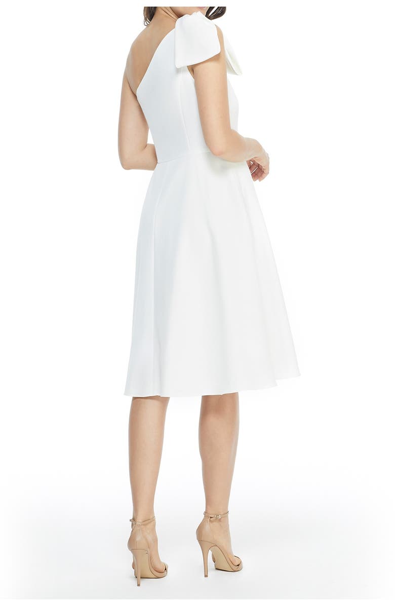 Gal Meets Glam Collection Yvonne Dream Crepe One-Shoulder Dress, Alternate, color,
