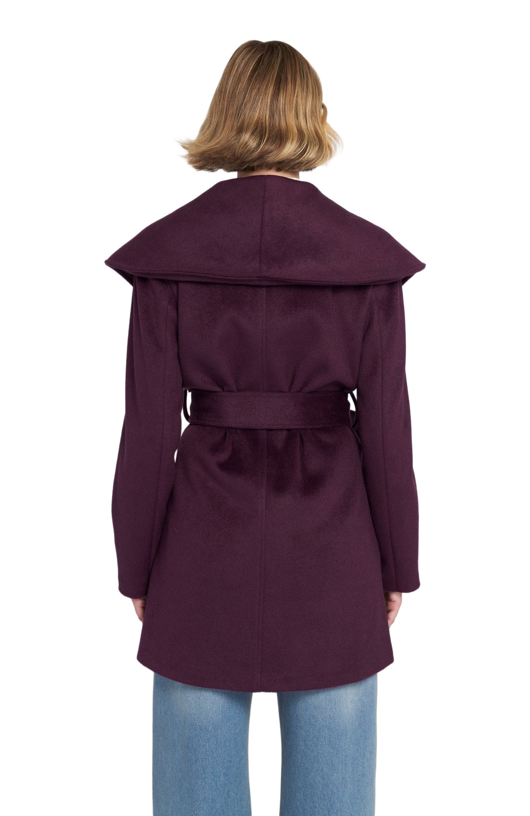 Melton Wrap Coat Belted/Wrap - image 2