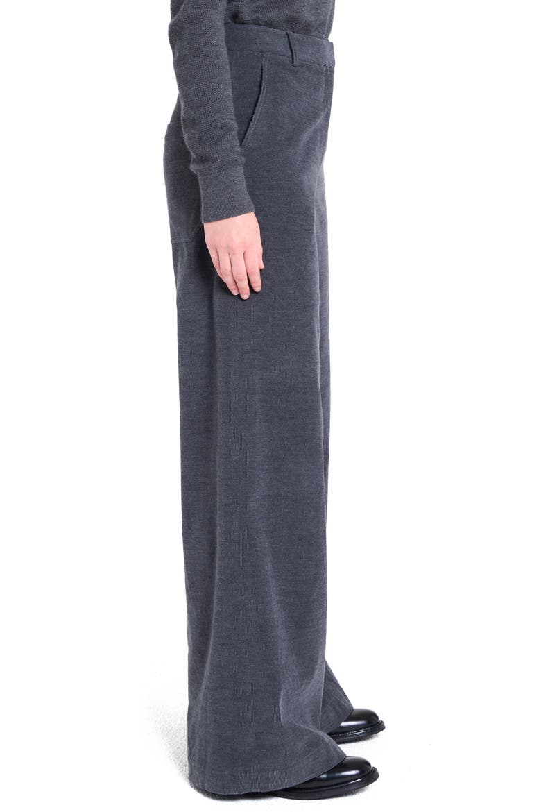 Dylan Cotton & Cashmere Corduroy Pants, Alternate, color, CHARCOAL HEATHER GREY