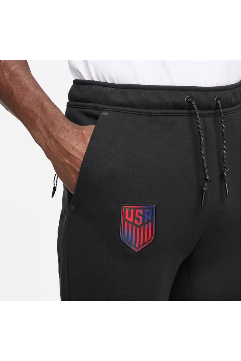 Men's Nike Black USMNT Tech Fleece Joggers, Alternate, color, Black