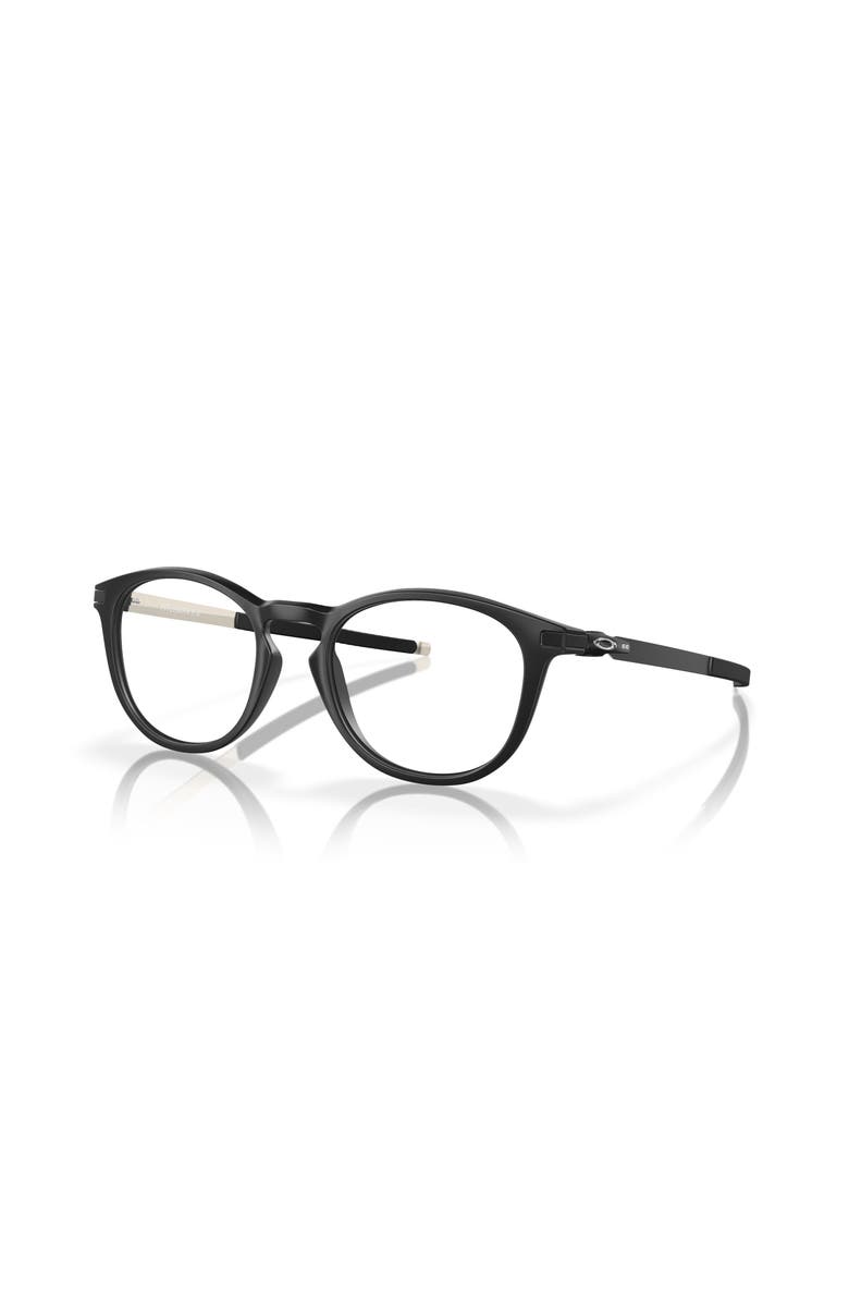Oakley 52mm Round optical glasses, Main, color, Black