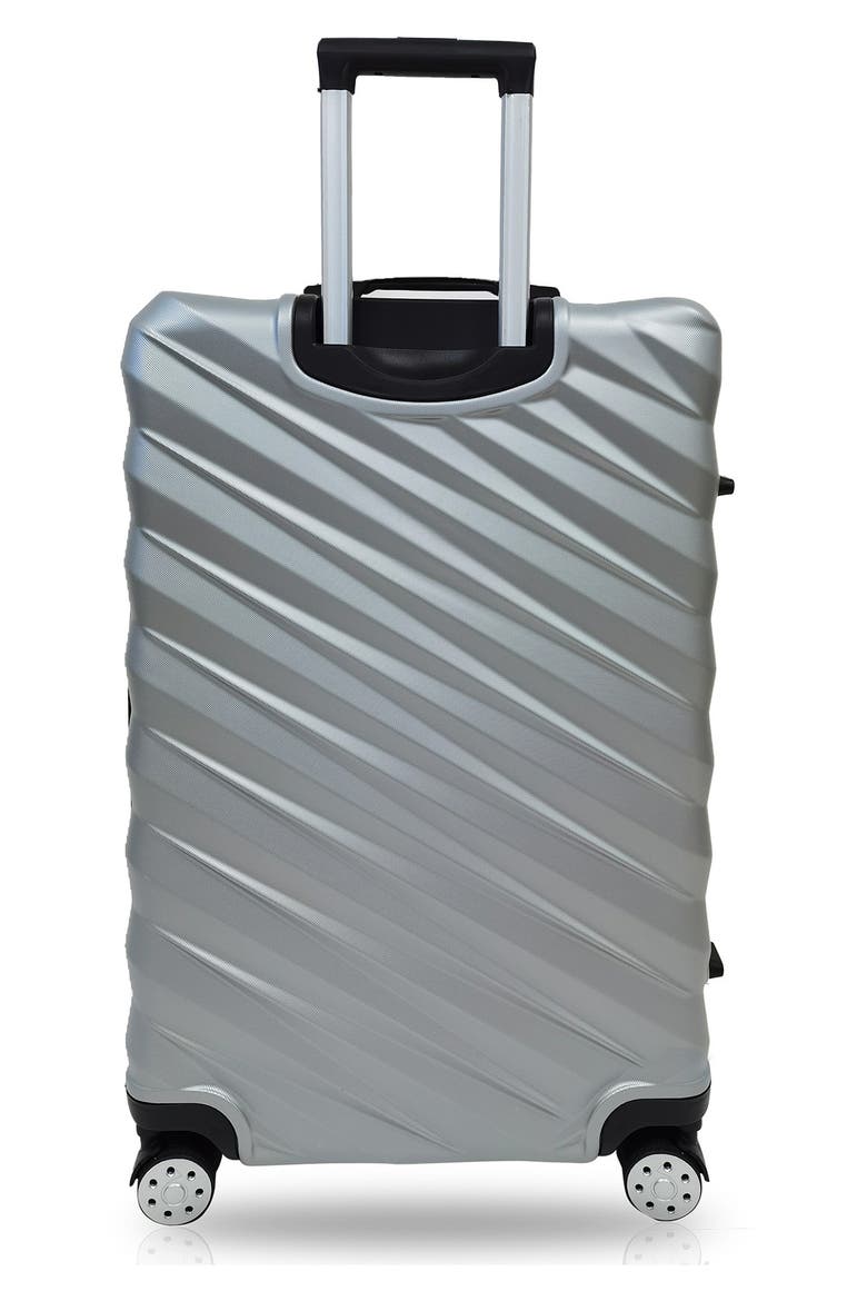 Storto Hardshell 3-Piece Spinner Luggage Set, Alternate, color, SILVER