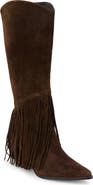 Matisse Tatum Fringe Pointed Toe Knee High Boot