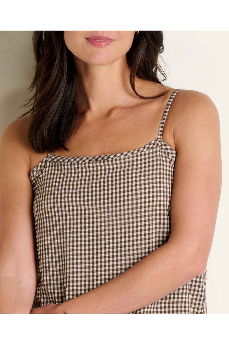 Sunkissed Strappy Tank, Alternate, color, Almond Pattern Texture