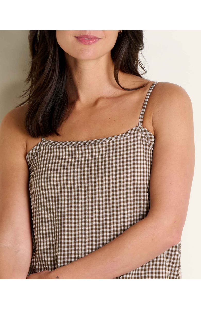 Toad & Co Sunkissed Strappy Tank, Alternate, color, Almond Pattern Texture