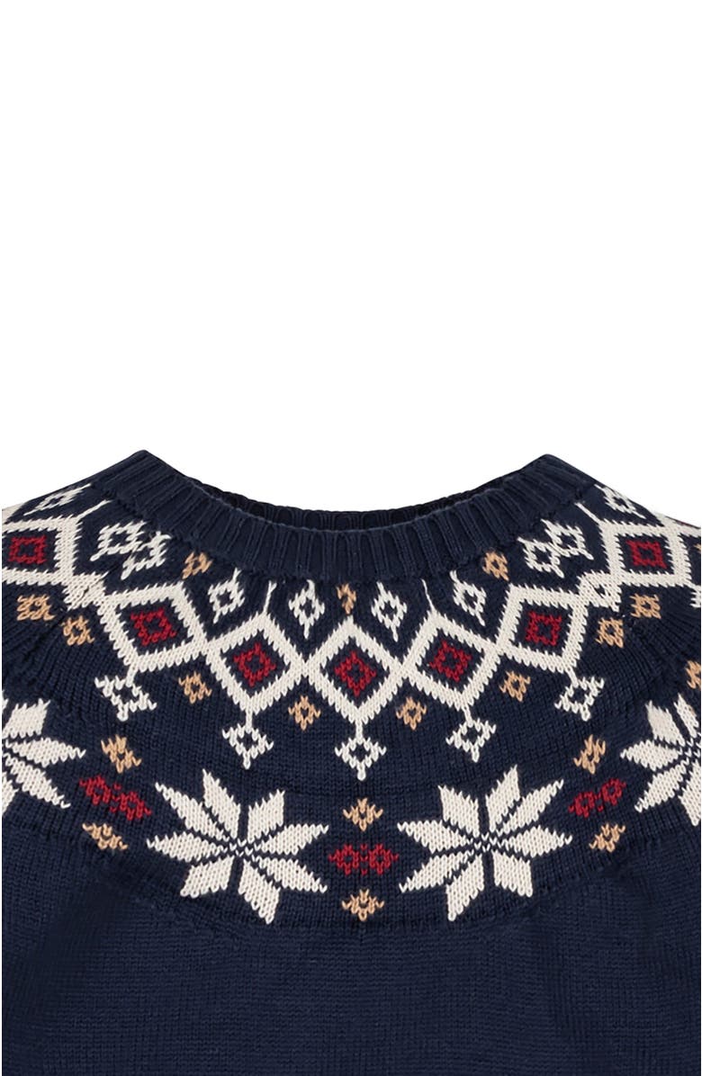Hope & Henry Women's Organic Fair Isle Raglan Sweater, Alternate, color, 