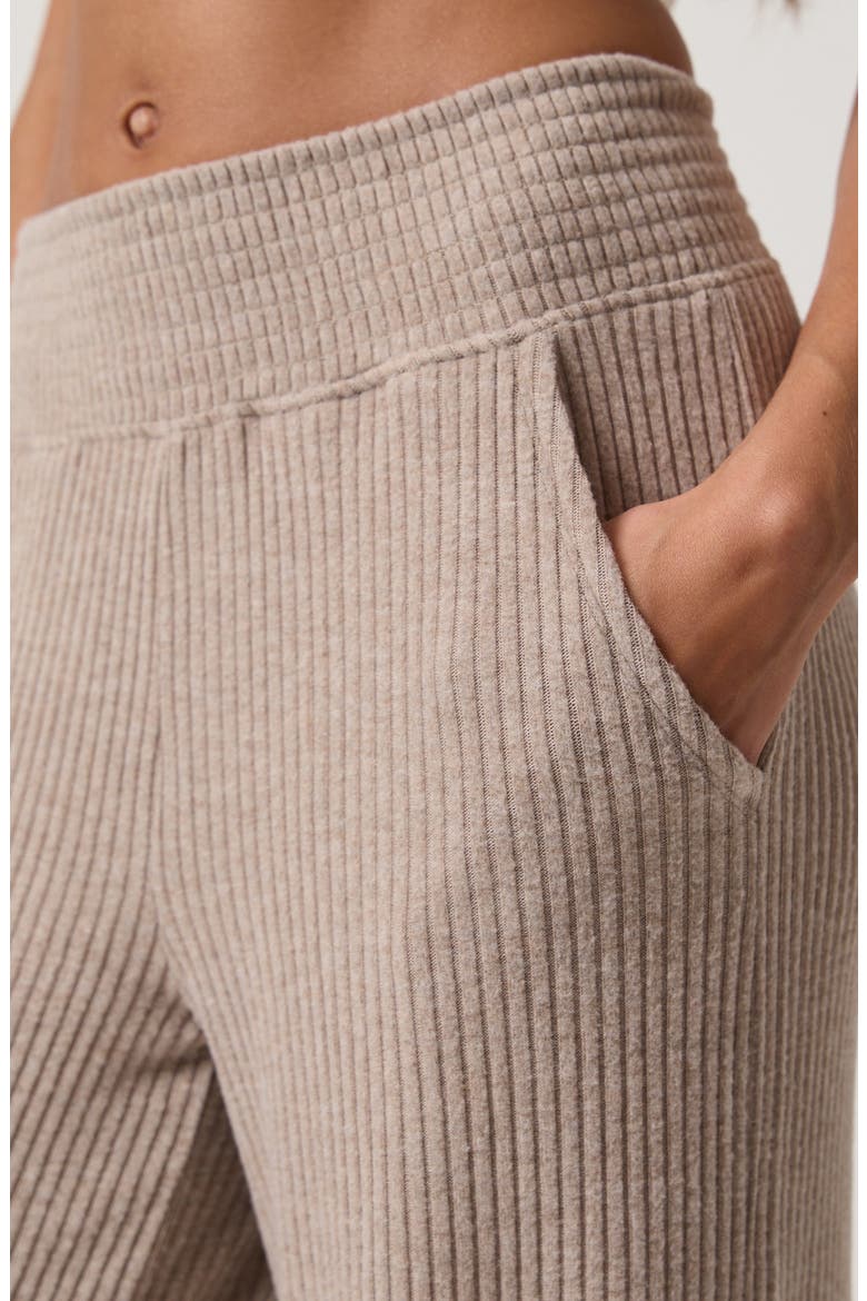Lena Rib Joggers, Alternate, color, HTR OAT