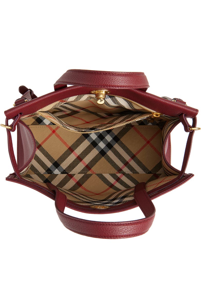 Burberry Small Cotswolds Leather Tote, Alternate, color,
