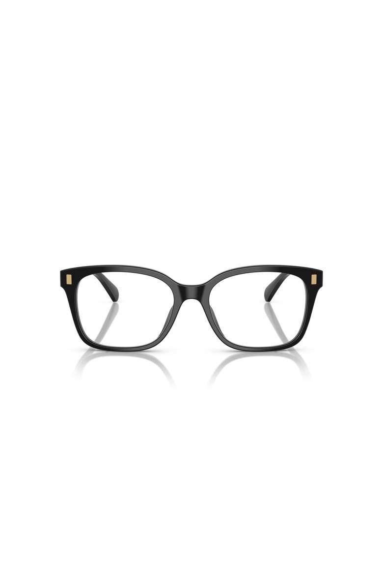 RALPH 55mm Rectangle optical glasses, Alternate, color, Black