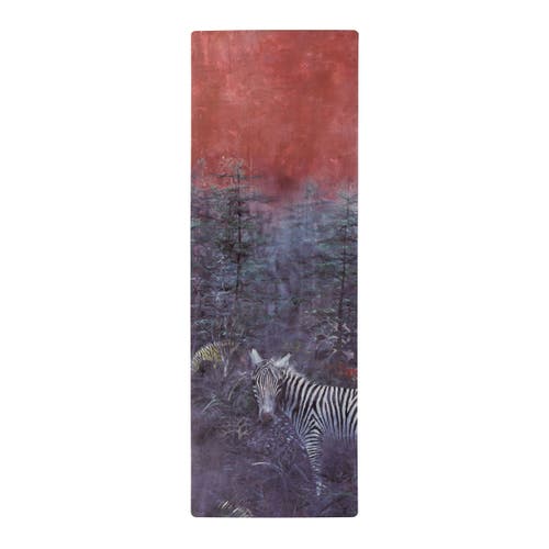 Yoga Design Lab Combo Yoga Mat 3.5mm- 2-in-1 in Zen Zebra 