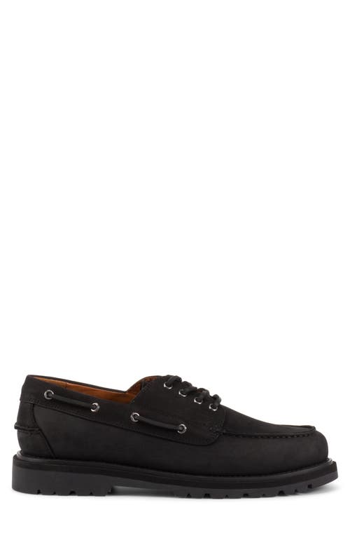 Shop Vagabond Shoemakers Jay Boat Shoe In Black