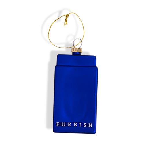 Furbish Matchbook Ornament In Blue