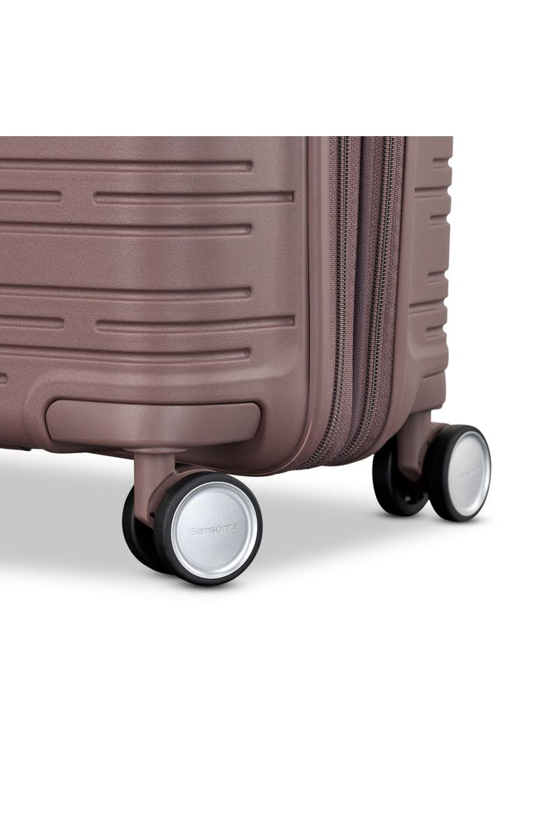 Elevation Plus 28" Large Checked Spinner Luggage, Alternate, color, Chocolate Mauve