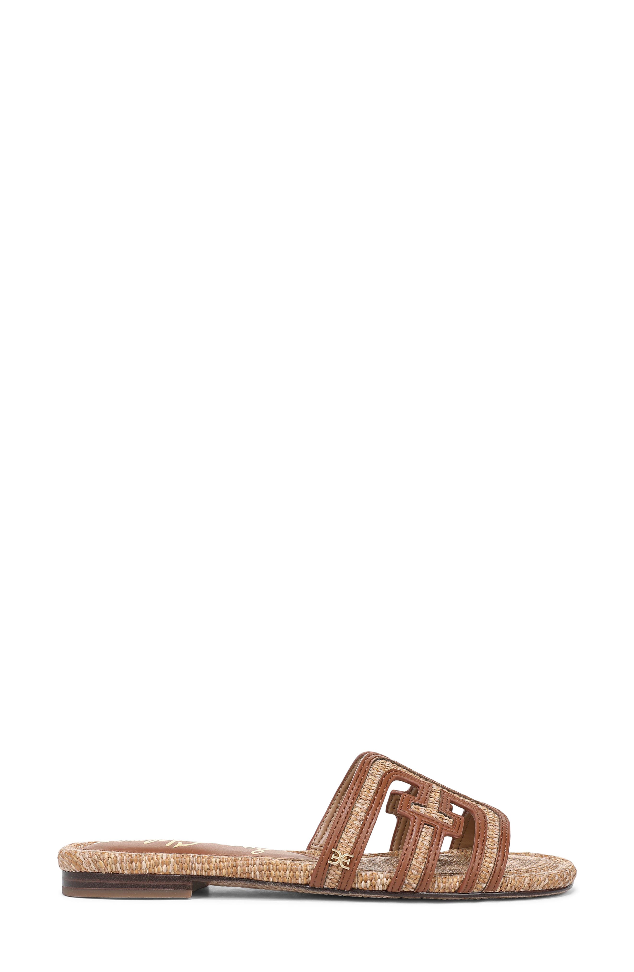 Sam Edelman Bay Slide Sandal, Alternate, color, Tawny Tan/ Rich Cognac