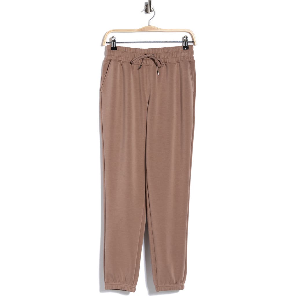 Yogalicious Sandwash Taylor Joggers In Tiramisu
