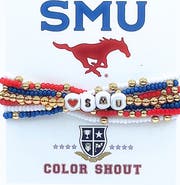 Color Shout SMU Lucky 7 Bracelet Set