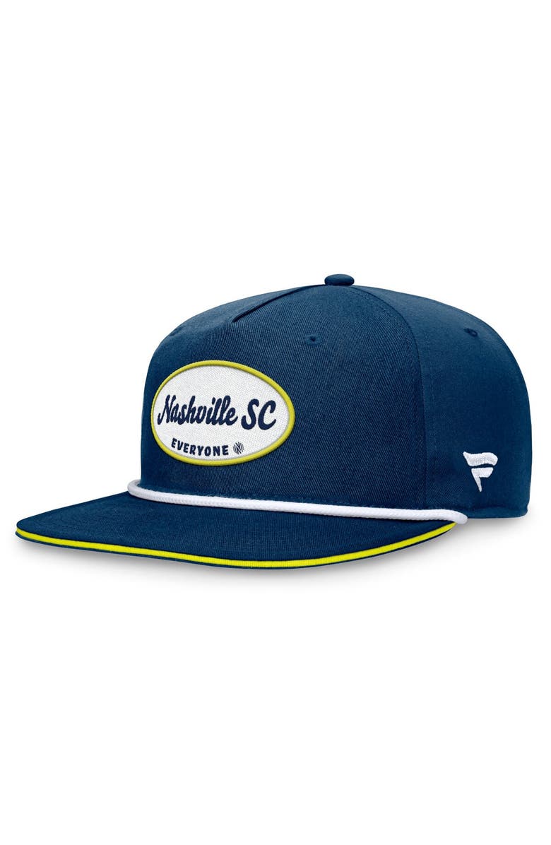 FANATICS Men's Fanatics Branded Navy Nashville SC Iron Golf Snapback Hat, Alternate, color, Navy