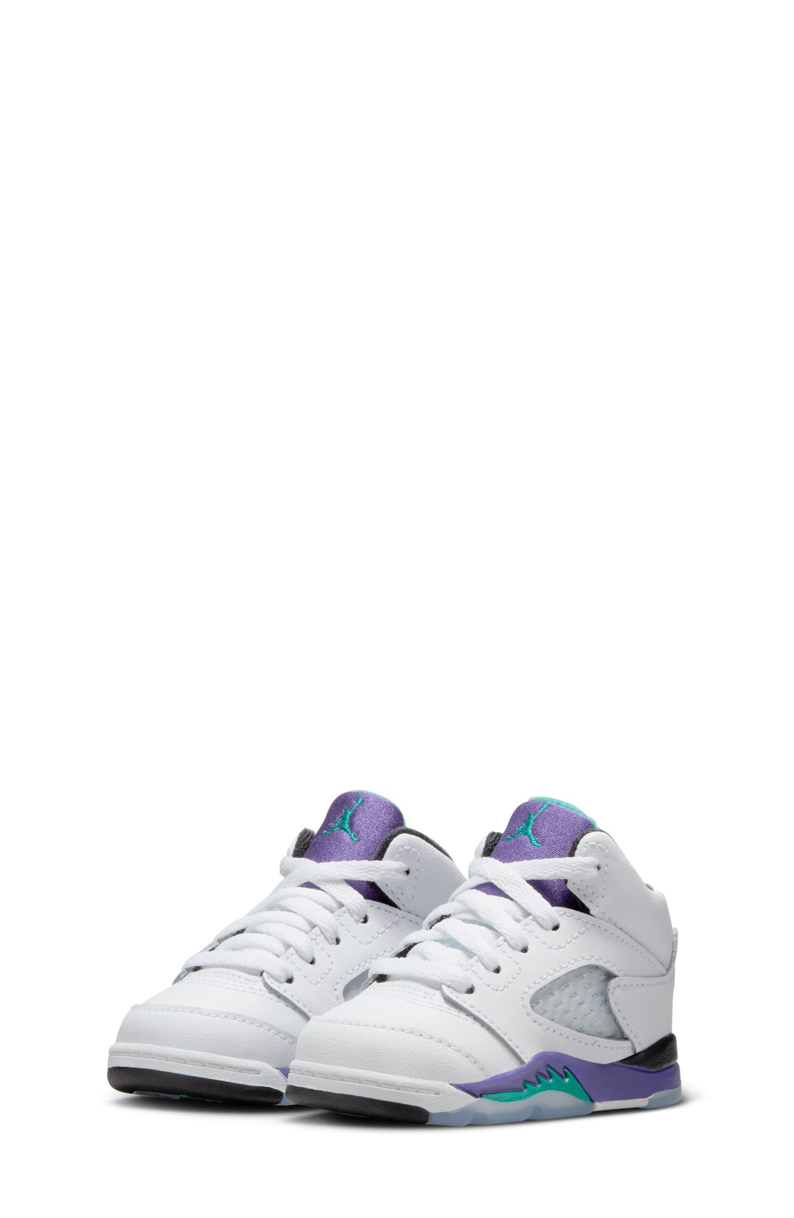 Nike Kids
 Air Jordan 5 Retro OG High Top Sneaker, Alternate, color, 