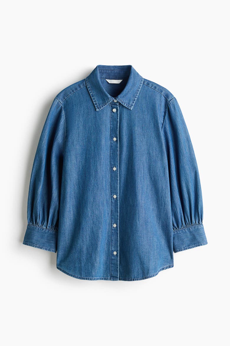 Denim Shirt, Alternate, color, Denim blue