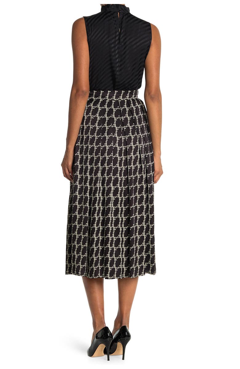 SEVENTY VENEZIA Geometric Print Midi Skirt, Main, color,