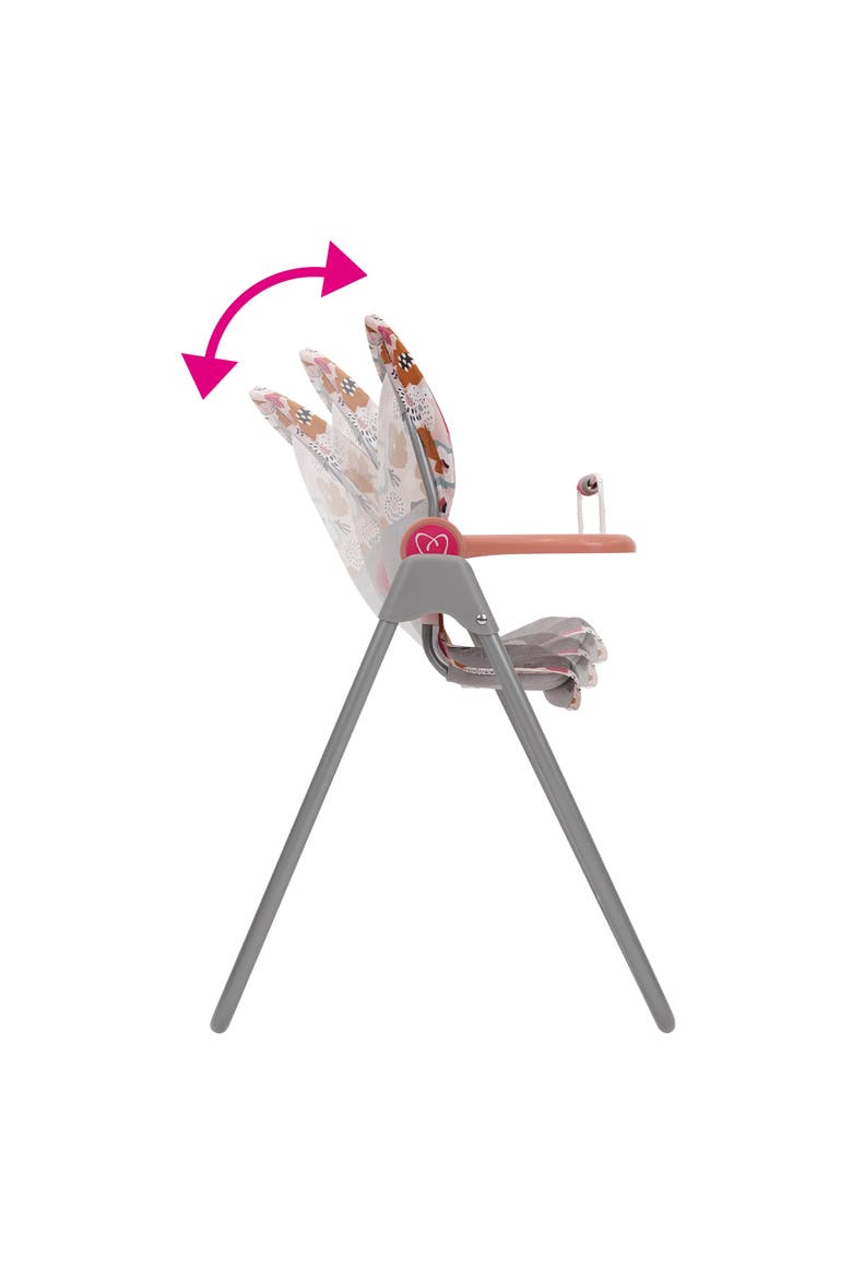 Melange Flora Foodie Doll Highchair 5Pc Feeding Accessories,3+, Alternate, color, Multicolored