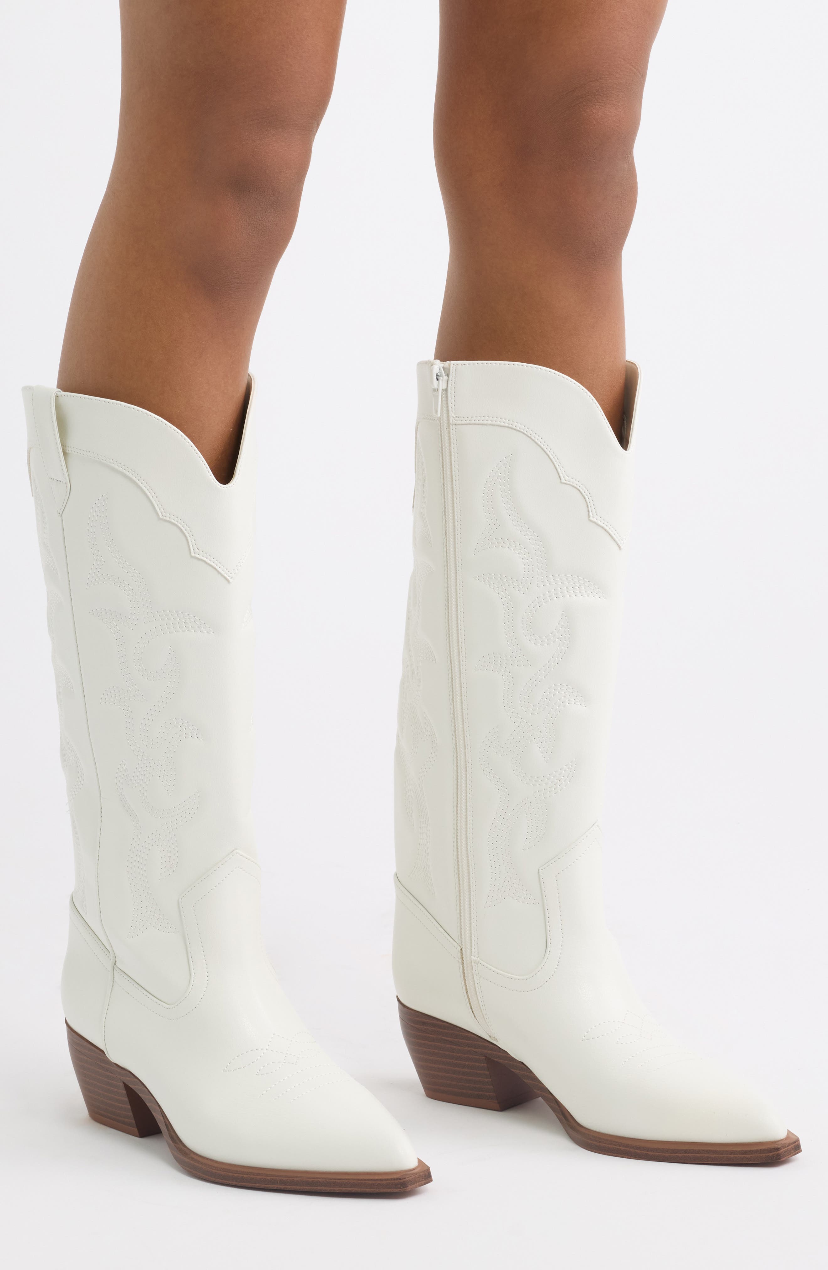 Rory Western Boot, Alternate, color, IVORY EGRET