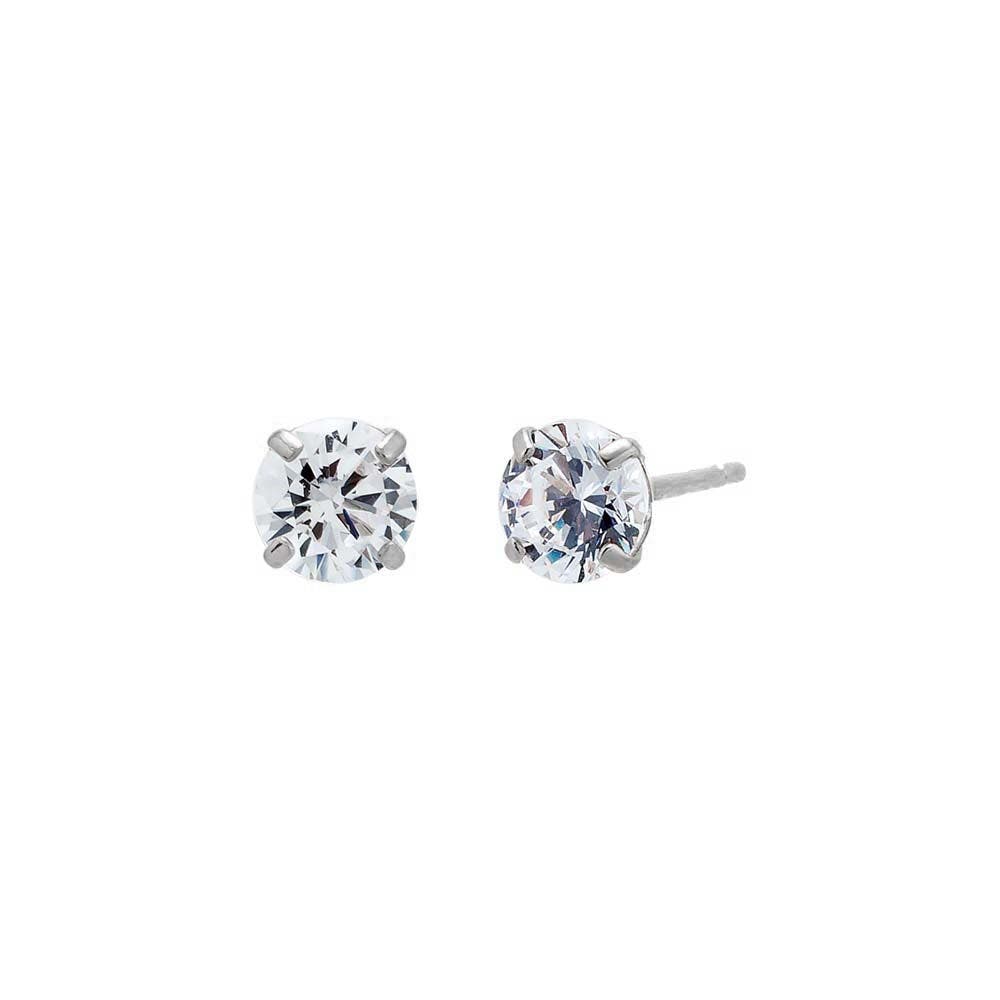 selected 14K White Gold - 5 MM