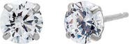 BY ADINA EDEN Lab Grown Diamond Four Prong Solitaire Stud Earring 14K