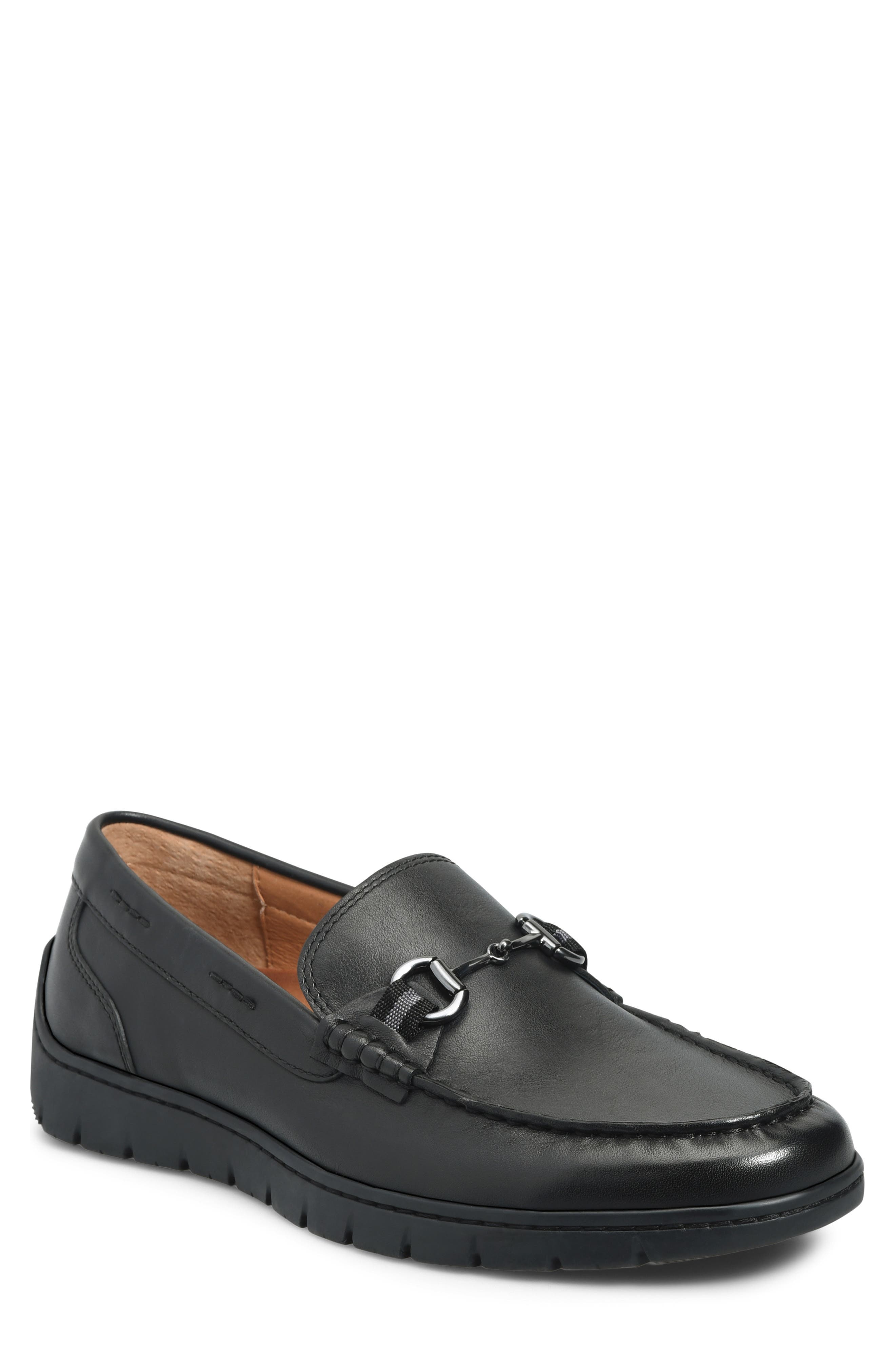 Monza Driving Loafer, Main, color, BLACK