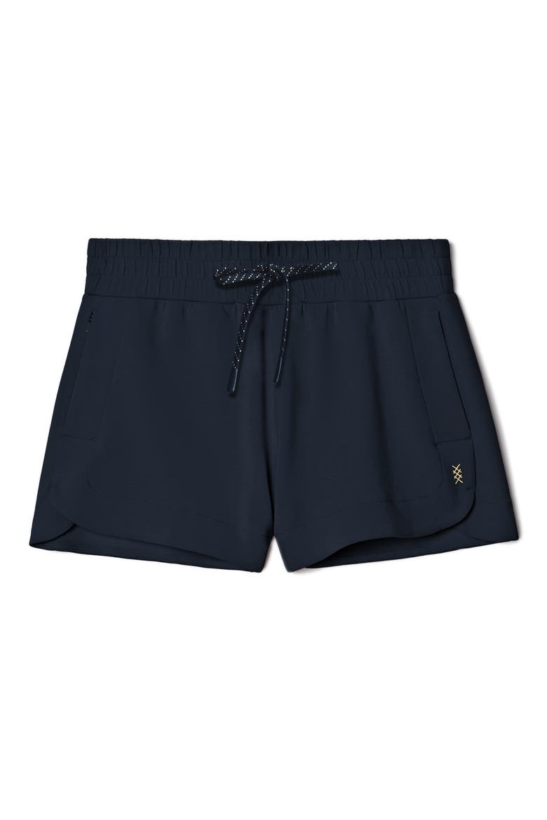 DreamGlow Shorts, Alternate, color, NAVY BLUE