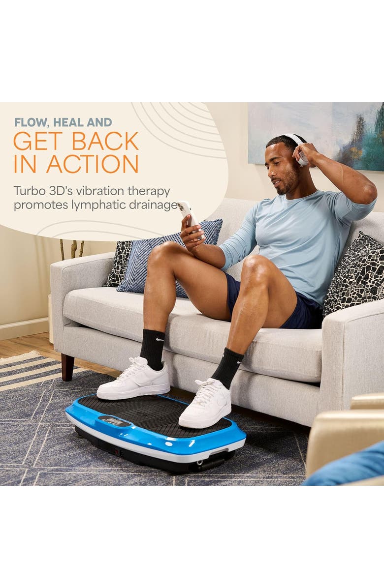 Lifepro Turbo 3D Vibration Plate Exercise Machine with Magnetic Acupoints, Alternate, color, 