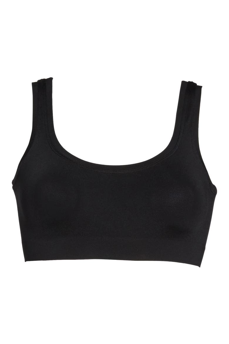 Touch Feeling Crop Top, Alternate, color, BLACK
