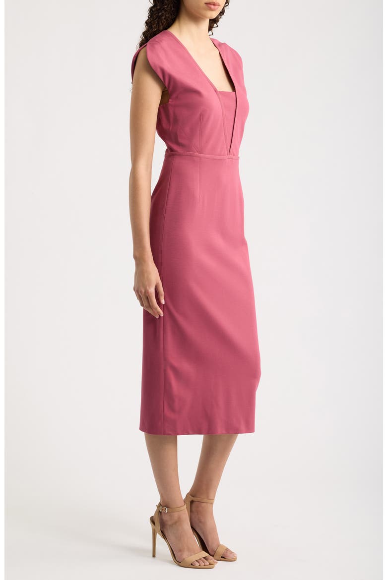 Dorlita Sheath Dress, Alternate, color, DRY ROSE