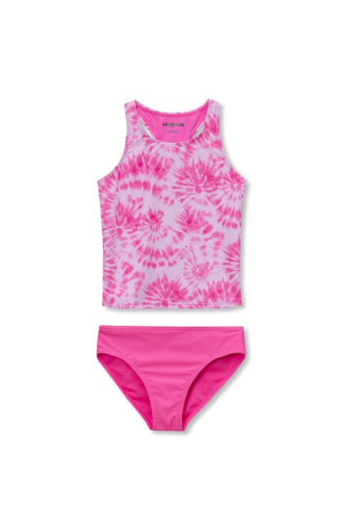 Girls Chlorine Resistant Tankini Swim Set