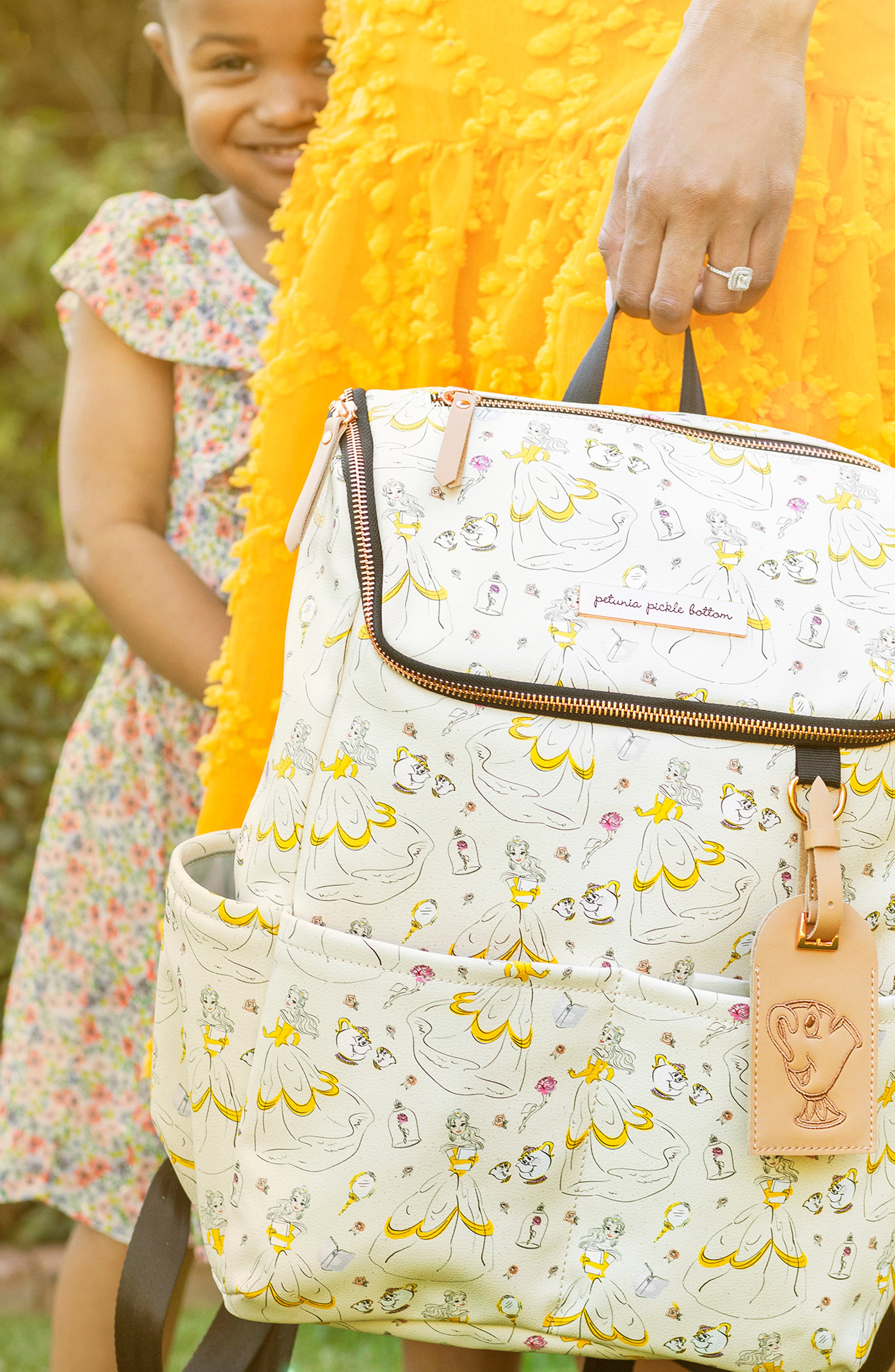 Petunia Pickle Bottom Whimsical Belle Method Water Resistant Backpack, Alternate, color, 