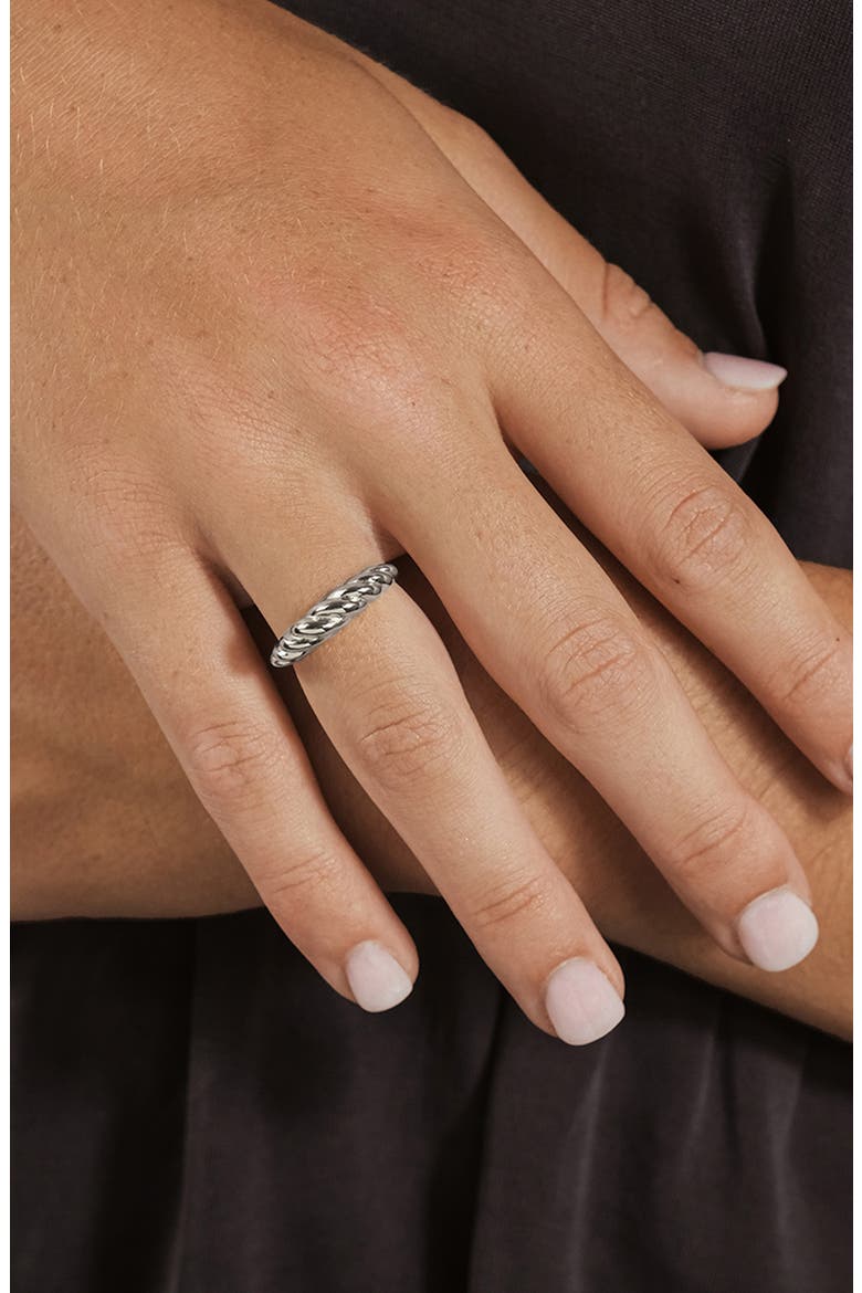 Graham Band Ring, Alternate, color, SILVER